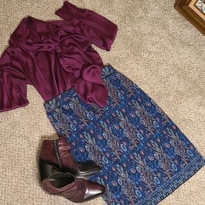 Stunning Peruvian Connection Skirt